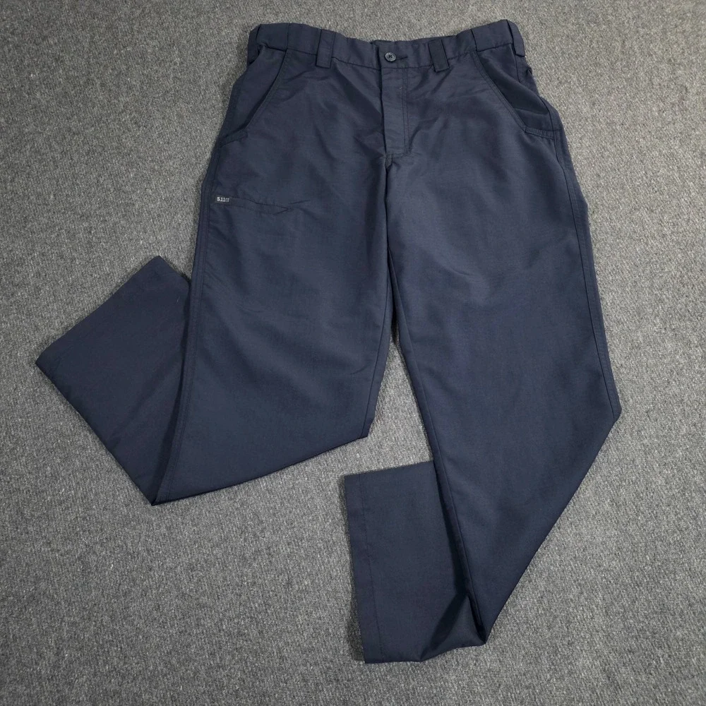 5.11 Tactical‎ Men's Rapid Ripstop Pant Dark Navy Blue Size 32x30 Work Utility